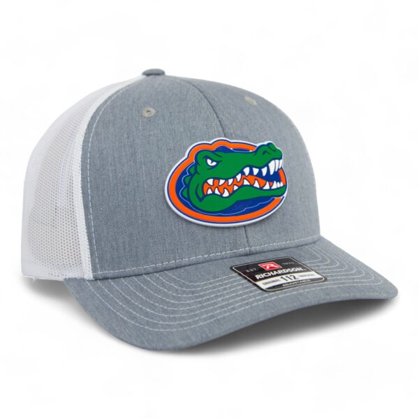 Florida Gators Snapback Trucker Hat- Heather Grey/ White