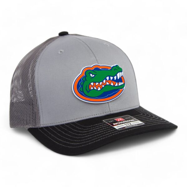 Florida Gators Snapback Trucker Hat- Grey/ Charcoal/ Black