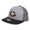 Georgia Bulldogs Power G 3D Snapback Trucker Hat- Grey/ Charcoal/ Black