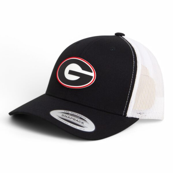 Georgia Bulldogs Power G 3D YP Snapback Trucker Hat- Black/ White