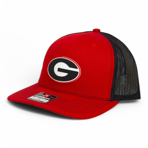 Georgia Bulldogs Power G 3D Snapback Trucker Hat- Red/ Black