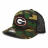 Georgia Bulldogs Power G 3D Snapback Trucker Hat- Army Camo/ Black