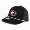 Georgia Bulldogs Power G 3D Snapback Trucker Rope Hat- Black/ White