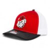 Georgia Bulldogs Retro UGA 3D Snapback Trucker Hat- Red/ White/ Black