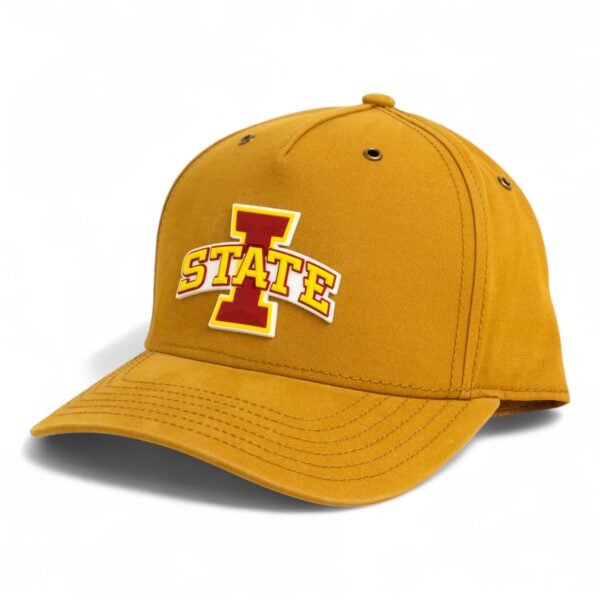 Iowa State Cyclones 3D Snapback Canvas Hat- Wheat