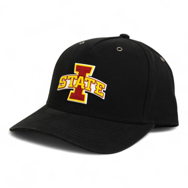 Iowa State Cyclones 3D Snapback Canvas Hat- Black