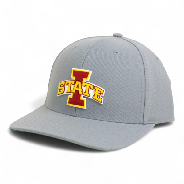 Iowa State Cyclones 3D Snapback Surge Trucker Hat- Grey