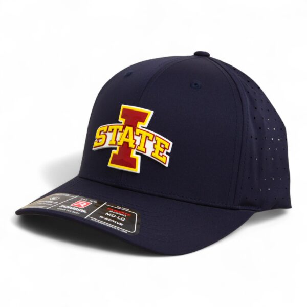 Iowa State Cyclones 3D Laser Perf R-Flex Cap- Navy
