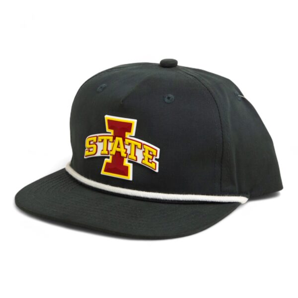 Iowa State Cyclones 3D Classic Rope Hat- Charcoal/ White