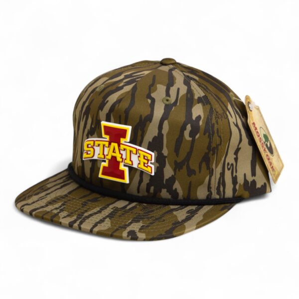 Iowa State Cyclones 3D Umpqua Rope Hat- Mossy Oak Bottomland/ Black