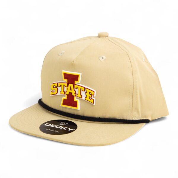 Iowa State Cyclones 3D Classic Rope Hat- Birch/ Black