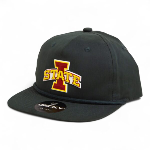 Iowa State Cyclones 3D Classic Rope Hat- Charcoal