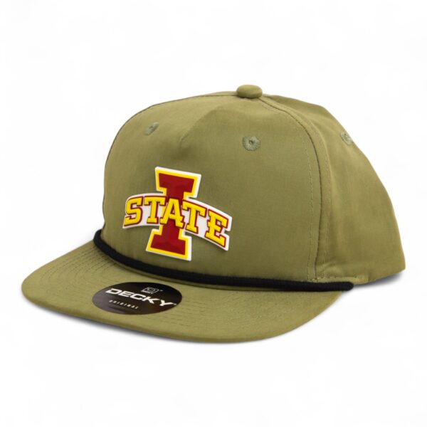 Iowa State Cyclones 3D Classic Rope Hat- Loden/ Black