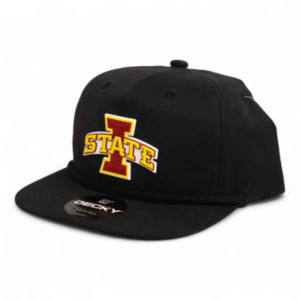 Iowa State Cyclones 3D Classic Rope Hat- Black