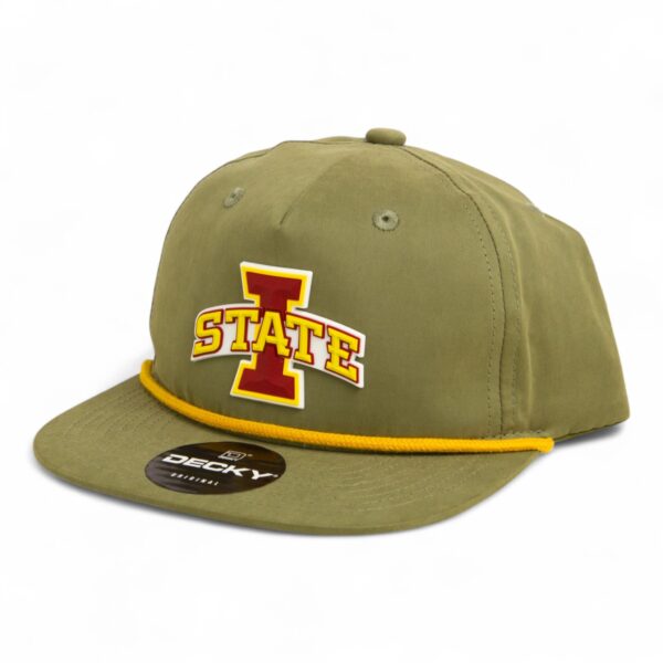 Iowa State Cyclones 3D Classic Rope Hat- Loden/ Amber