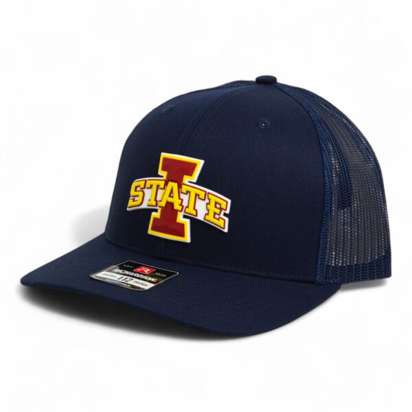 Iowa State Cyclones 3D Snapback Trucker Hat- Navy