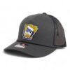 It's Miller Time Arkansas 3D Snapback Trucker Rope Hat- Charcoal