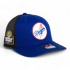 Los Angeles Dodgers 2024 World Series Snapback Trucker Hat- Royal/ Black