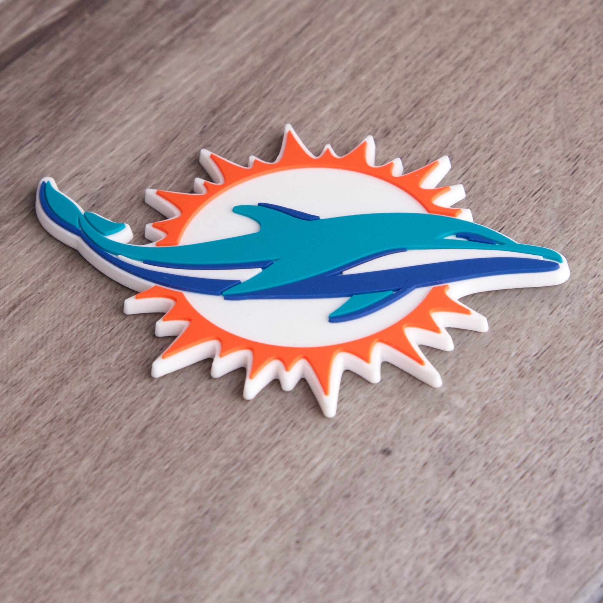 Miami Dolphins 3D Classic Rope Hat- Black/ White - Image 3