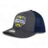 Michigan Wolverines College Football National Champions 3D Snapback Trucker Hat- Charcoal/ Navy