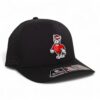NC State Wolfpack Strutting Wolf 3D Laser Perf R-Flex Cap- Black