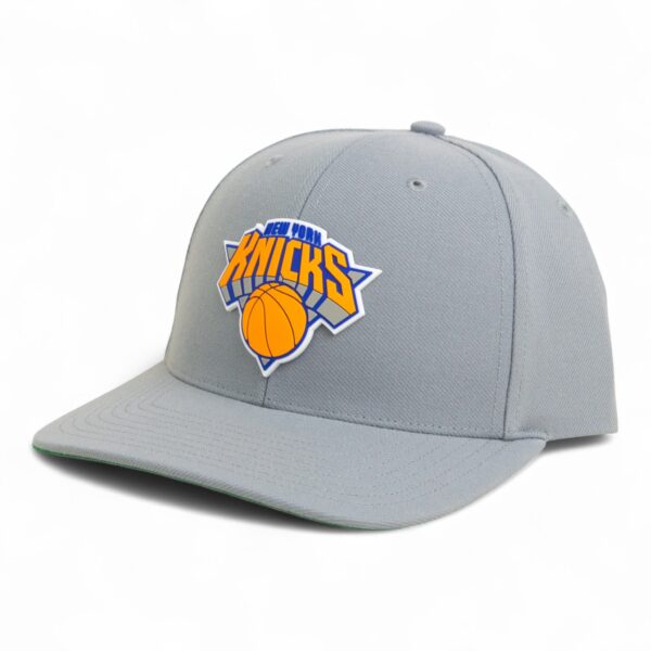 New York Knicks 3D Snapback Surge Trucker Hat- Grey