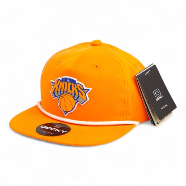 New York Knicks 3D Classic Rope Hat- Orange/ White