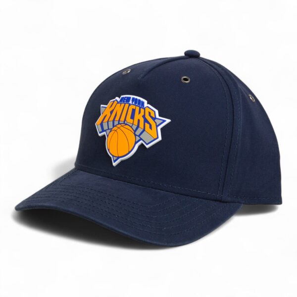 New York Knicks 3D Snapback Canvas Hat- Navy