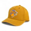 New York Knicks 3D Snapback Canvas Hat- Wheat