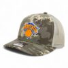 New York Knicks Snapback Trucker Hat- Military Digital Camo