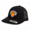 New York Knicks 3D YP Snapback Trucker Hat- Black