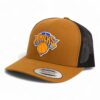 New York Knicks 3D YP Snapback Trucker Hat- Caramel/ Black