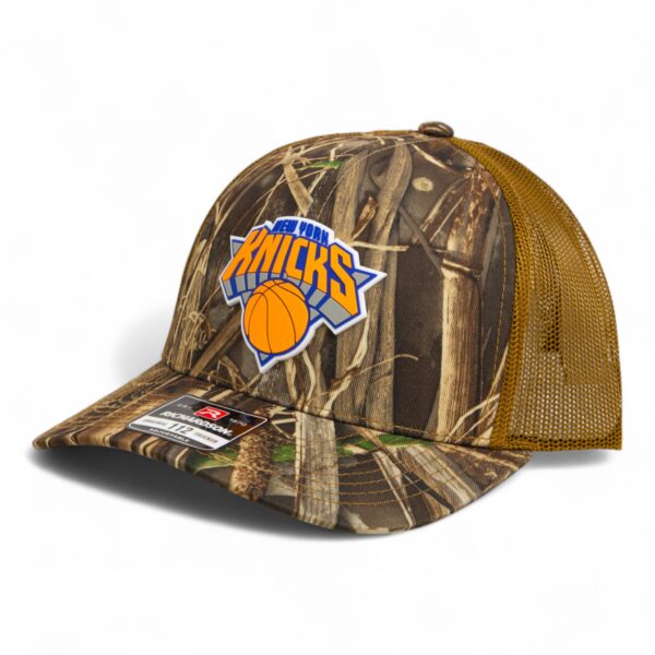 New York Knicks Snapback Trucker Hat- Realtree Max 7/ Buck