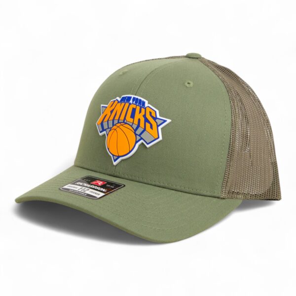 New York Knicks Snapback Trucker Hat- Loden