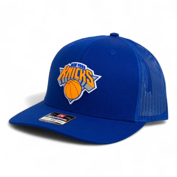 New York Knicks Snapback Trucker Hat- Royal
