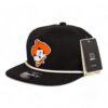 OSU Cowboys Pistol Pete 3D Classic Rope Hat- Black/ White