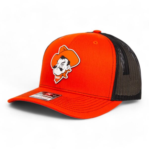 OSU Cowboys Pistol Pete 3D Snapback Trucker Hat- Orange/ Black