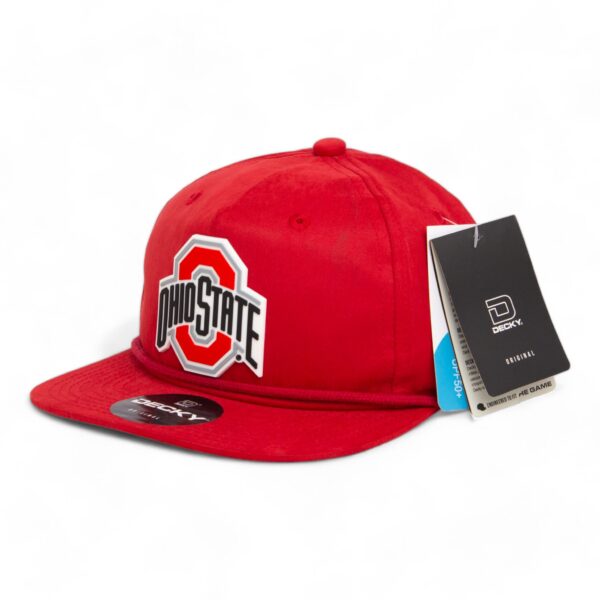 Ohio State Buckeyes 3D Classic Rope Hat- Red
