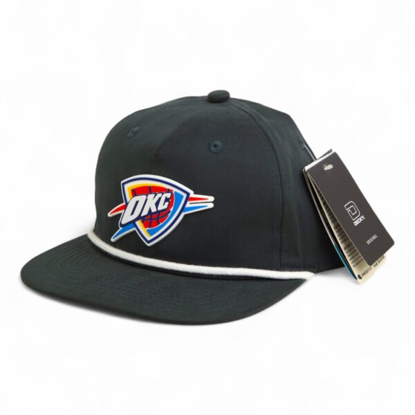 Oklahoma City Thunder 3D Classic Rope Hat- Charcoal/ White