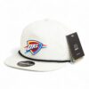 Oklahoma City Thunder 3D Perforated Rope Hat- White/ Black