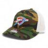 Oklahoma City Thunder Snapback Trucker Hat- Army Camo/ White