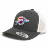 Oklahoma City Thunder 3D YP Snapback Trucker Hat- Charcoal/ White