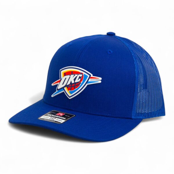 Oklahoma City Thunder Snapback Trucker Hat- Royal