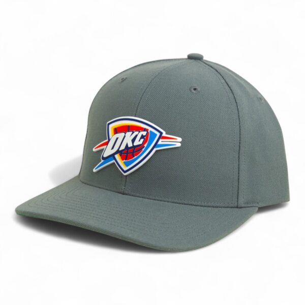 Oklahoma City Thunder 3D Snapback Surge Trucker Hat- Charcoal