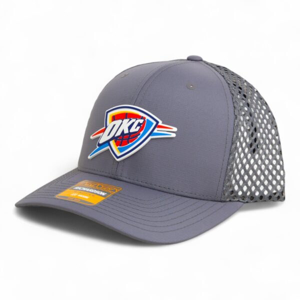 Oklahoma City Thunder 3D Snapback Tilikum Trucker Hat- Charcoal
