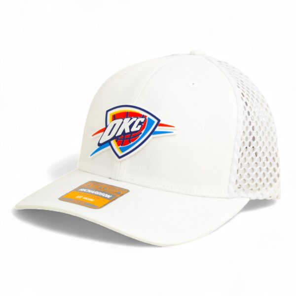 Oklahoma City Thunder 3D Snapback Tilikum Trucker Hat- White