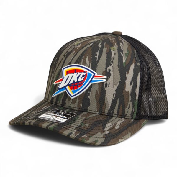 Oklahoma City Thunder Snapback Trucker Hat- Realtree Original/ Black