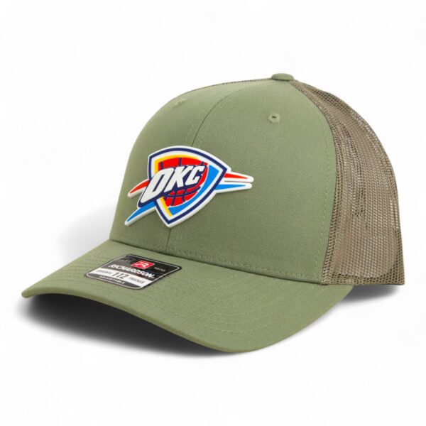 Oklahoma City Thunder Snapback Trucker Hat- Loden