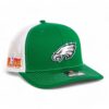 Philadelphia Eagles Super Bowl LIX 3D Snapback Trucker Hat- Kelly Green/ White