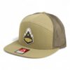Purdue Boilermaker Special 3D Snapback Seven-Panel Flat Bill Trucker Hat- Pale Loden